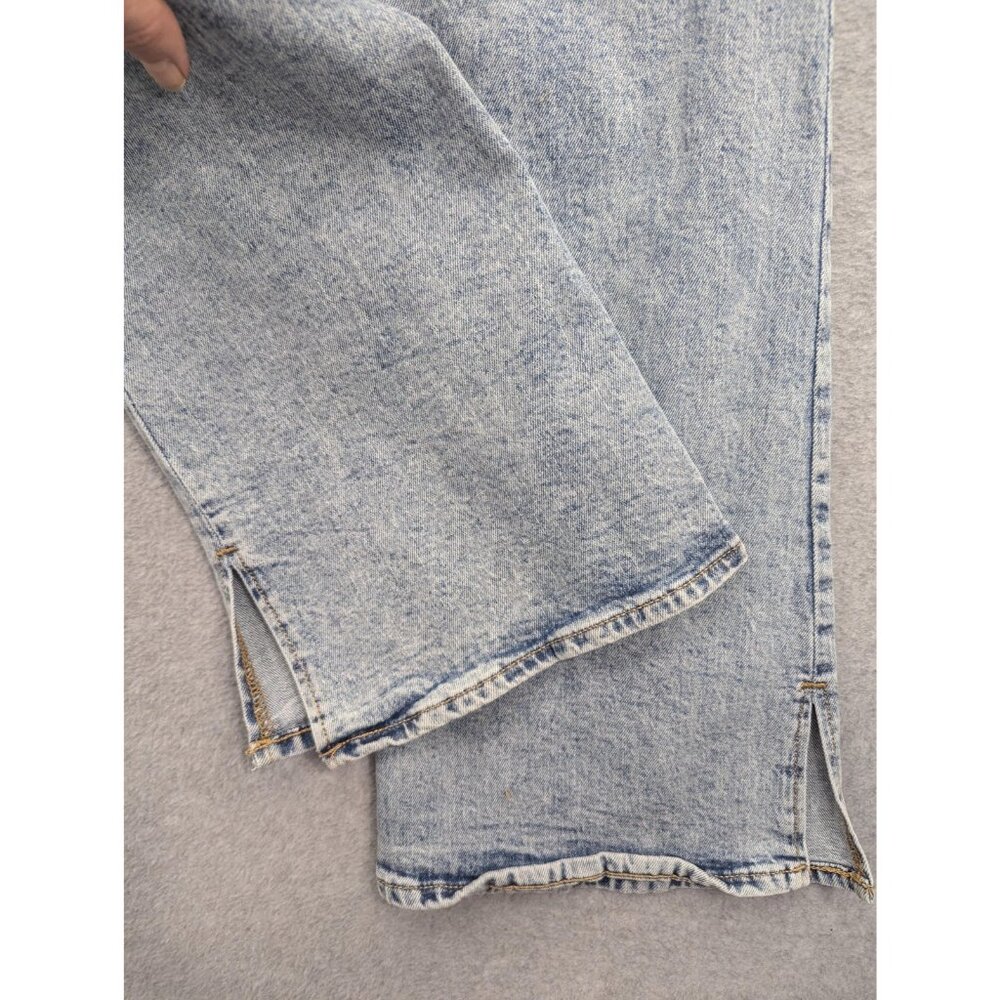Old Navy Higher High-Rise Flare Jeans Womens 10 Blue Light Wash Denim 32x32 - Picture 11 of 16